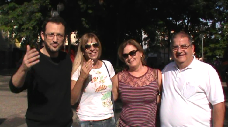 Paul Sampaio com Elizabete Toledo, Conceição e Silvio_1