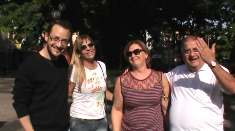 Paul Sampaio com Elizabete Toledo, Conceição e Silvio_2